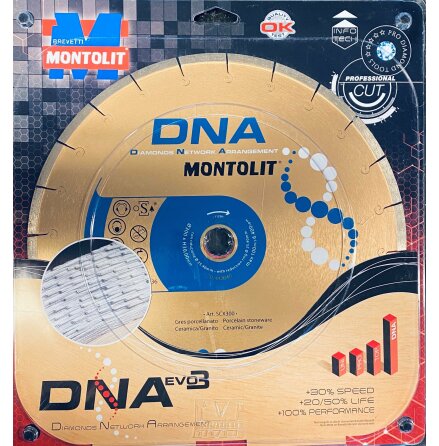 Diamantklinga 300 25,4/30mm, Montolit SCX300