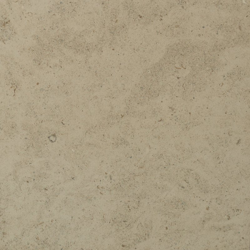 Kalkstensprov Ceres Grigio med gråbeige färg och naturliga skiftningar.